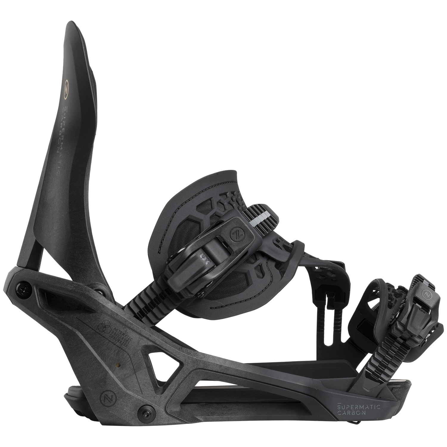 Nidecker Supermatic Carbon Snowboard Bindings 2026 – evo