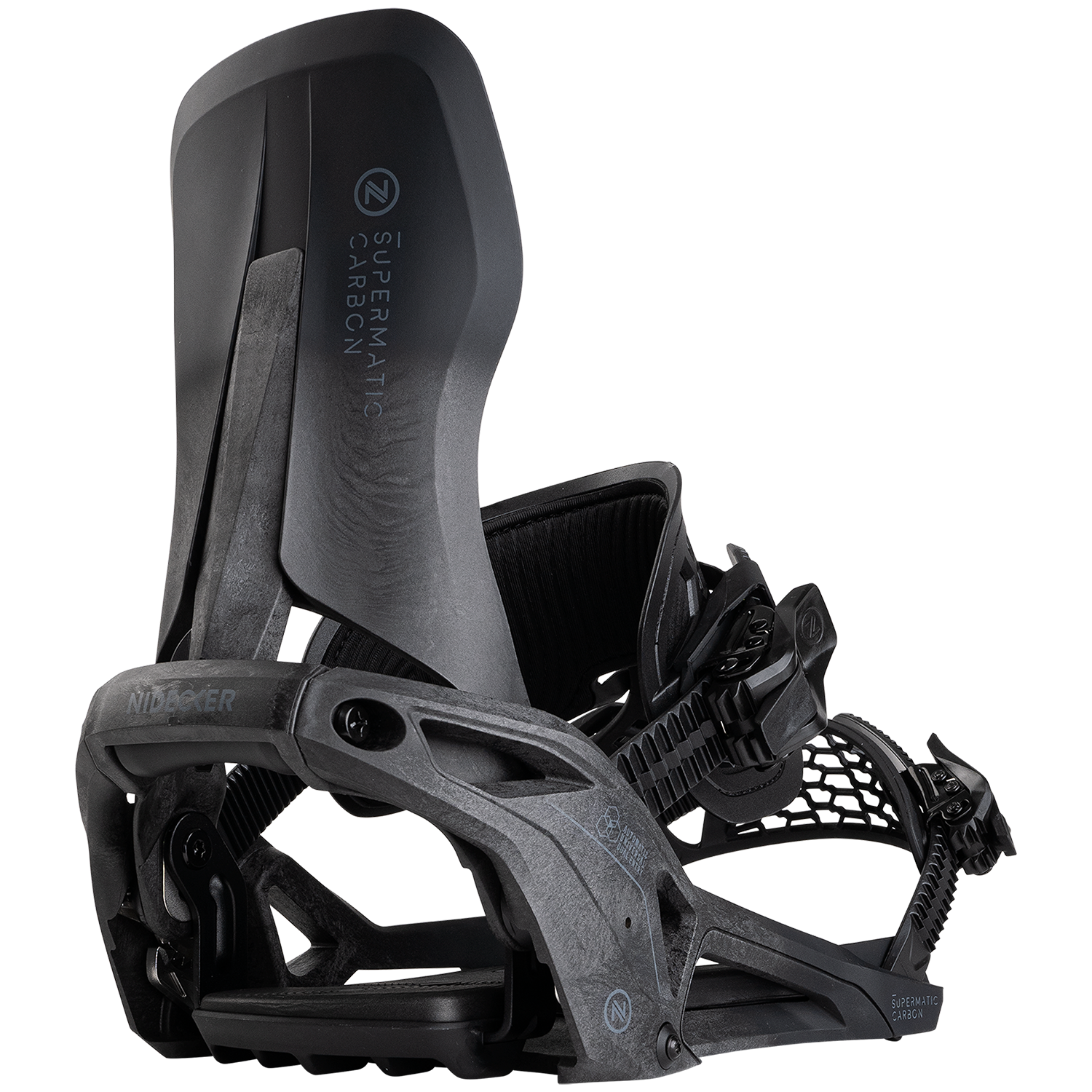 Nidecker Supermatic Carbon Snowboard Bindings 2026 – evo