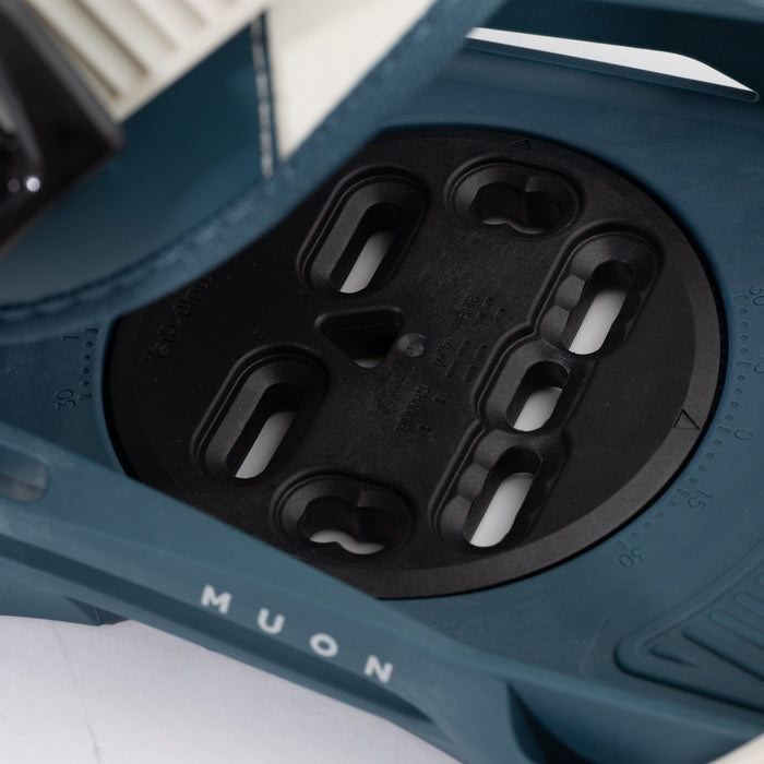 Nidecker Muon Snowboard Bindings 2025 Teal Blue