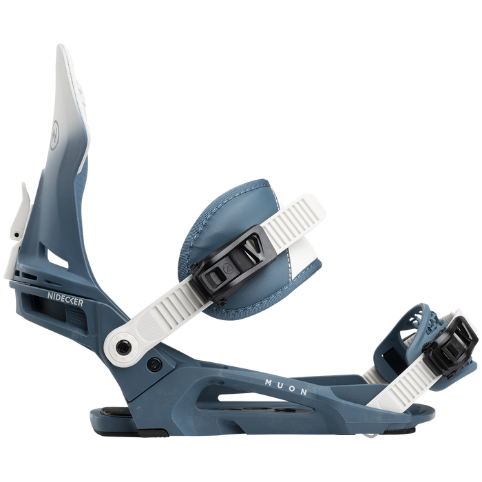 Nidecker Muon Snowboard Bindings 2025 Teal Blue