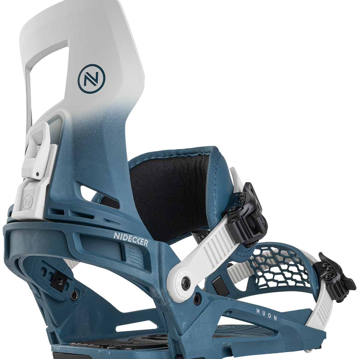 Nidecker Muon Snowboard Bindings 2025 Teal Blue