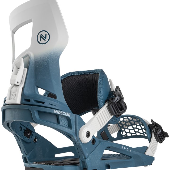 Nidecker Muon Snowboard Bindings 2025 Teal Blue