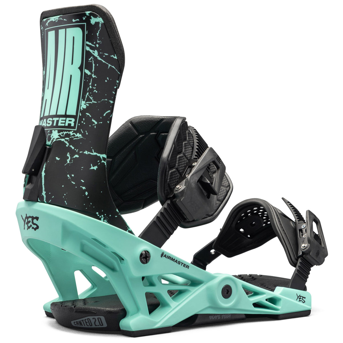 Yes. Airmaster Snowboard Bindings 2025 Blue