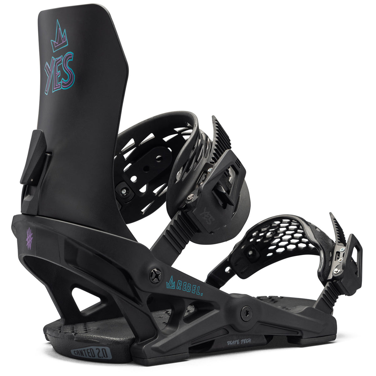 Yes. Rebel Snowboard Bindings - Women's 2025 Black