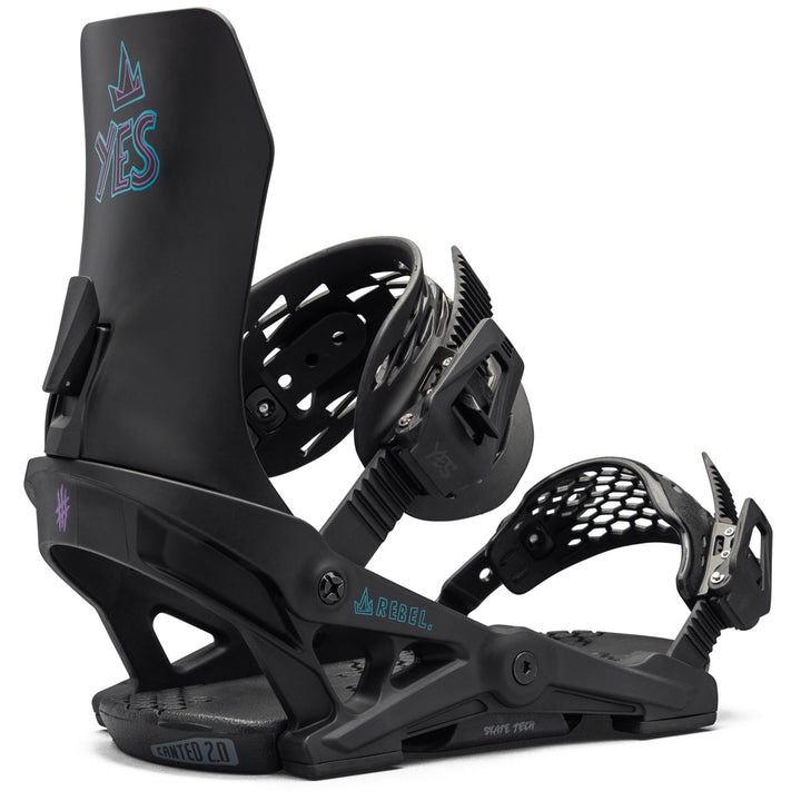 Yes. Rebel Snowboard Bindings - Women's 2025 Black