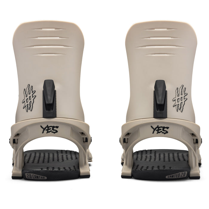 Yes. IPO Snowboard Bindings 2025 Gray