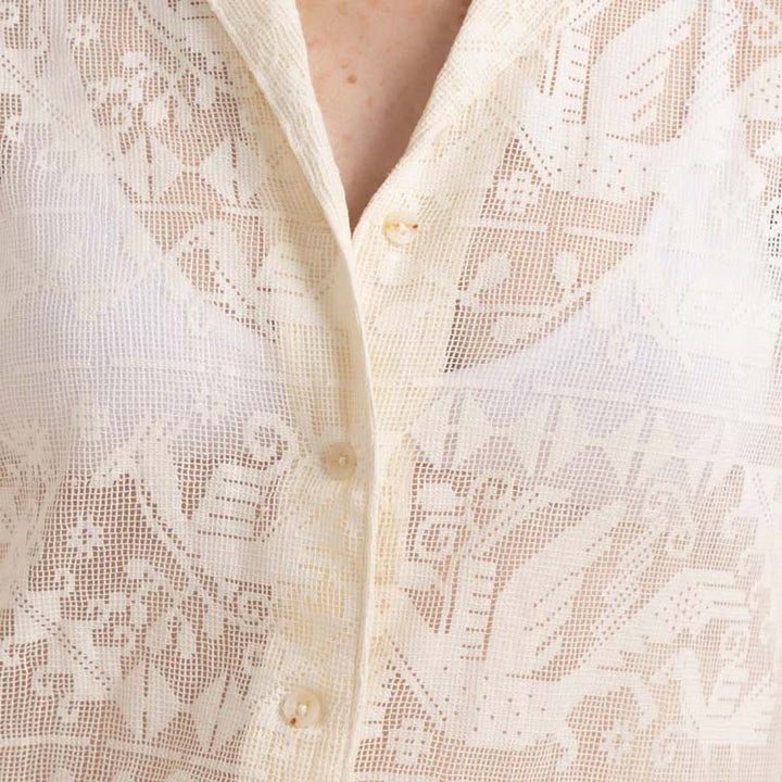 Roark Riviera Short-Sleeve Shirt - Women's Coconut