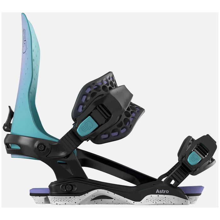 Bataleon Astro Asymwrap Snowboard Bindings 2025 Midnight Fade