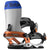 Bataleon Blaster Asymwrap Snowboard Bindings 2025 Bone White/Copper