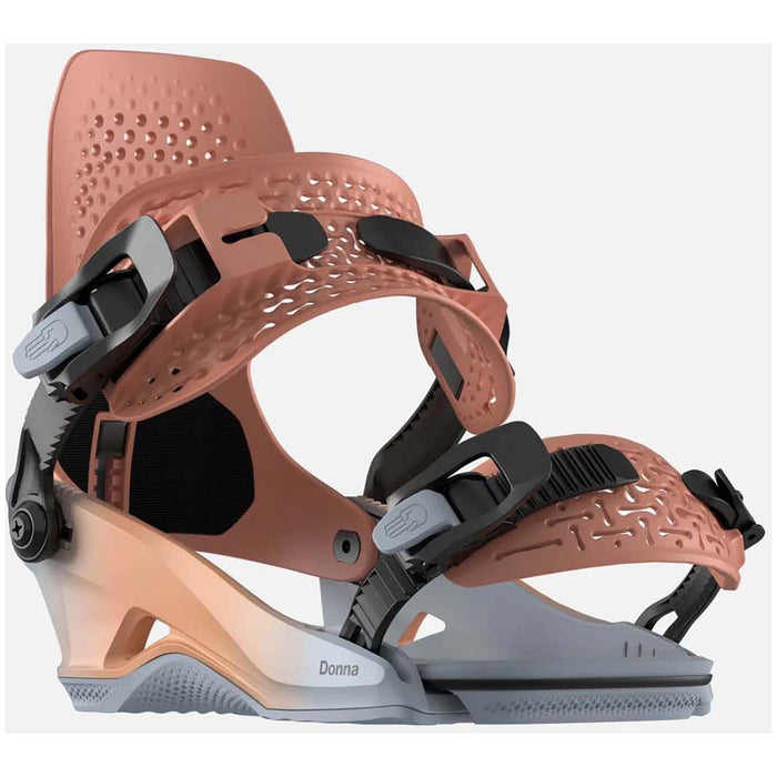 Bataleon Donna Heelwrap Snowboard Bindings - Women's 2025 Coral Fade