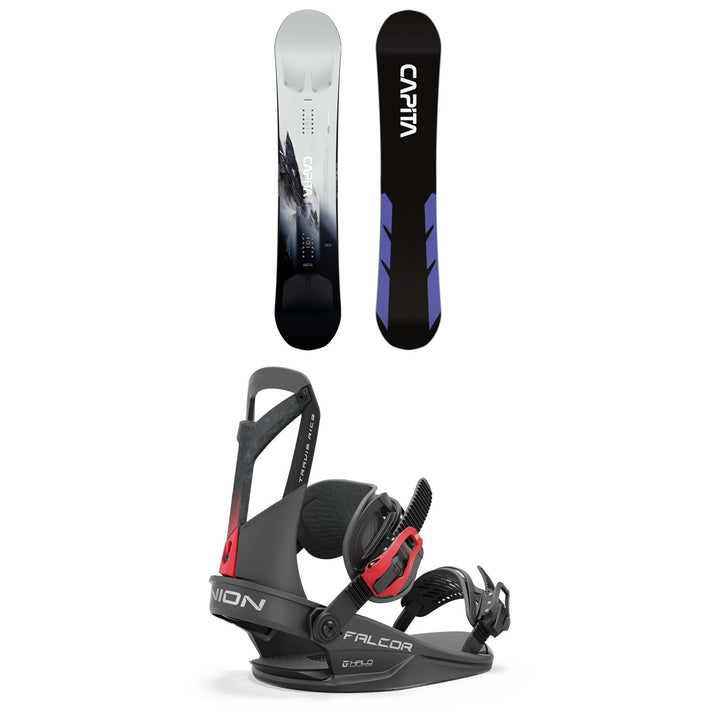 CAPiTA Mega Mercury Snowboard + Union Falcor Snowboard Bindings 2025