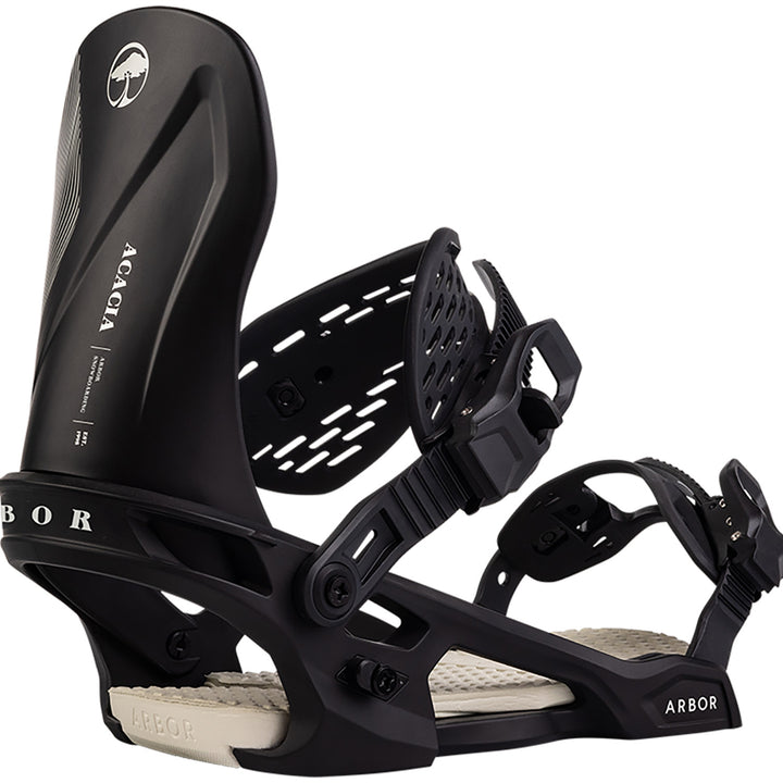 Arbor Acacia Snowboard Bindings - Women's Black/Marshmellow