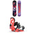 CAPiTA Jess Kimura Mini Snowboard + Union Cadet Snowboard Bindings - Kids' 2025