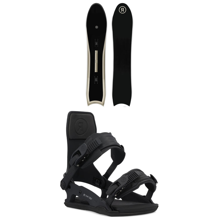Ride Peace Seeker Snowboard + C-6 Snowboard Bindings 2025