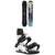 Ride Shadowban Snowboard + C-6 Snowboard Bindings 2025