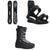 Ride Algorythm Snowboard + C-6 Snowboard Bindings + Fuse Snowboard Boots 2025
