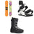 Ride Kink Snowboard + C-6 Snowboard Bindings + Fuse Snowboard Boots 2025