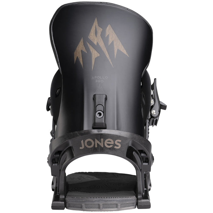 Jones Apollo Pro Snowboard Bindings 2026 Stealth Black