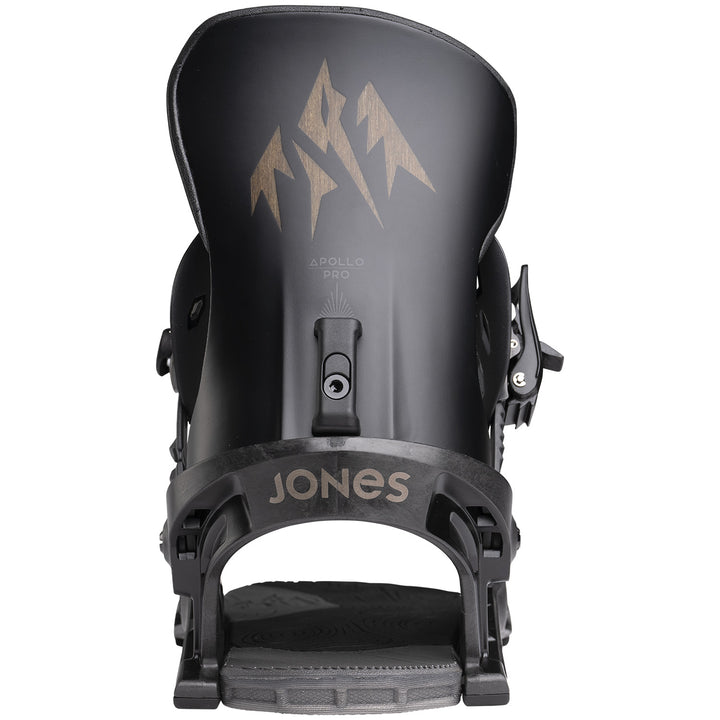 Jones Apollo Pro Snowboard Bindings 2026 Stealth Black