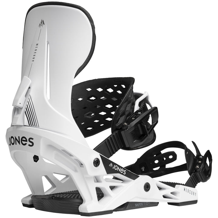 Jones Mercury Snowboard Bindings 2025 Cloud White