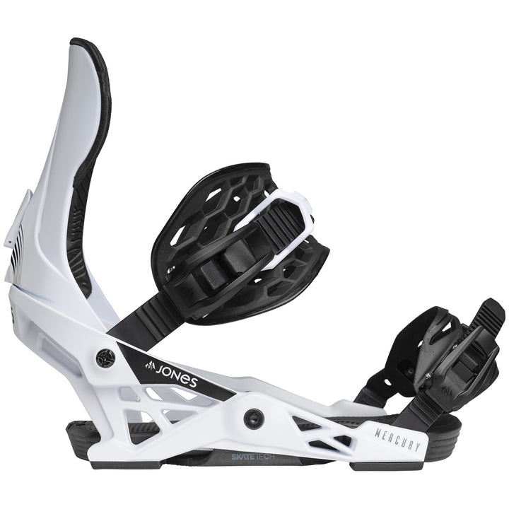 Jones Mercury Snowboard Bindings 2025 Cloud White