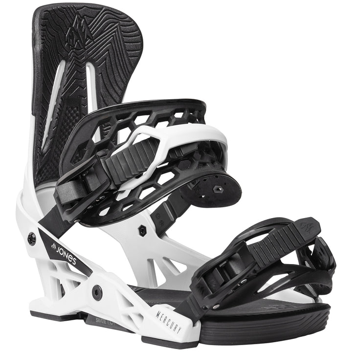 Jones Mercury Snowboard Bindings 2025 Cloud White