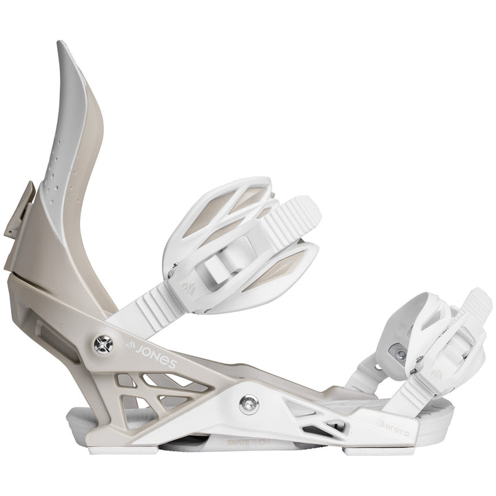 Jones Aurora Snowboard Bindings - Women's 2025 White Mineral