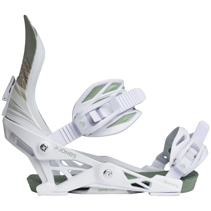 Jones Aurora Snowboard Bindings - Women's 2025 White/Art