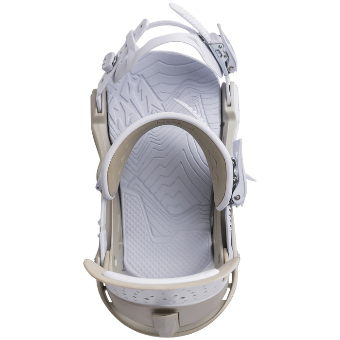 Jones Aurora Snowboard Bindings - Women's 2025 White Mineral