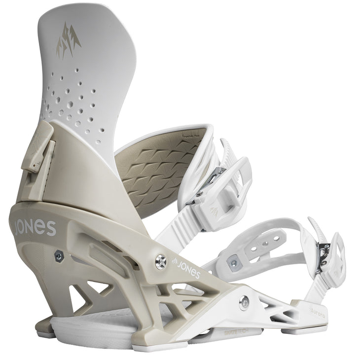 Jones Aurora Snowboard Bindings - Women's 2025 White Mineral