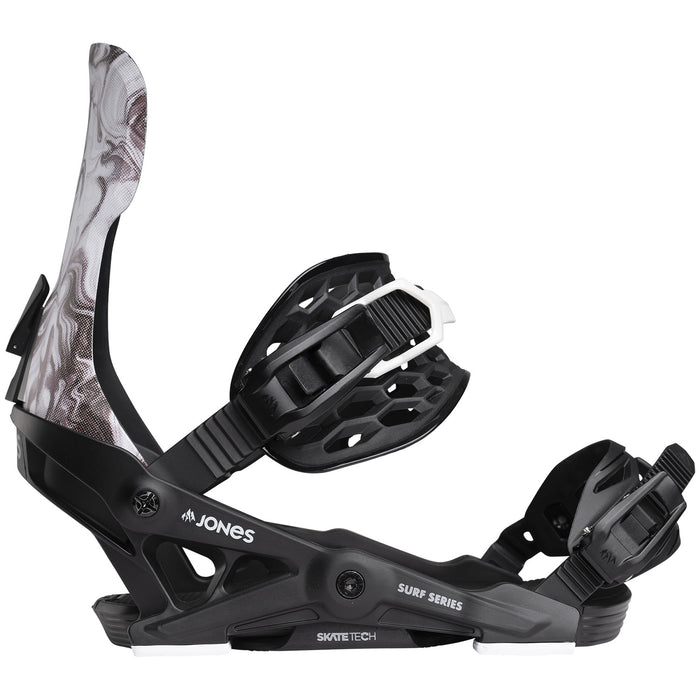 Jones Meteorite Surf Series Snowboard Bindings 2025 Black
