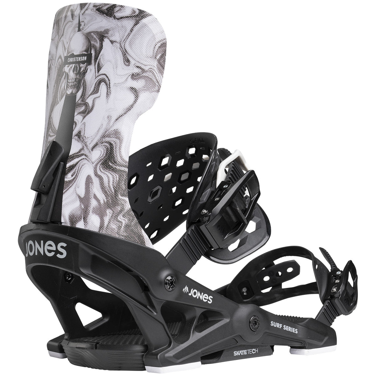 Jones Meteorite Surf Series Snowboard Bindings 2025 Black