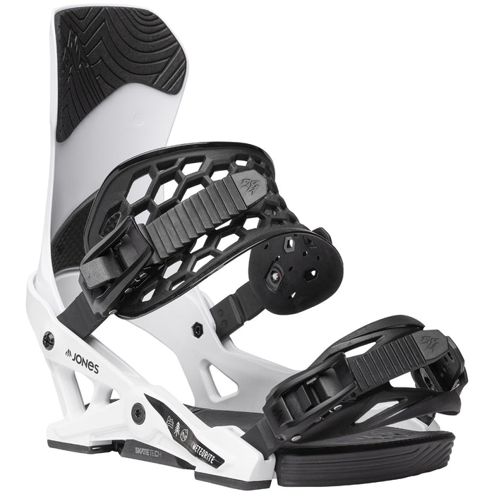 Jones Meteorite Snowboard Bindings 2027 Snow White