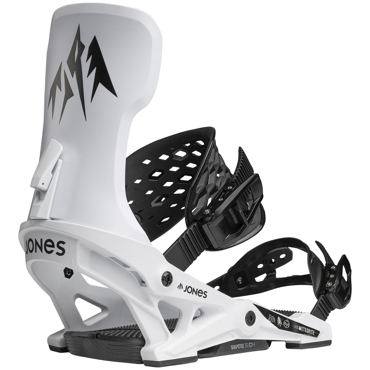 Jones Meteorite Snowboard Bindings 2027 Snow White