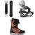 Bataleon Evil Twin+ Snowboard + Blaster Asymwrap Snowboard Bindings + Salsa BOA Snowboard Boots 2025