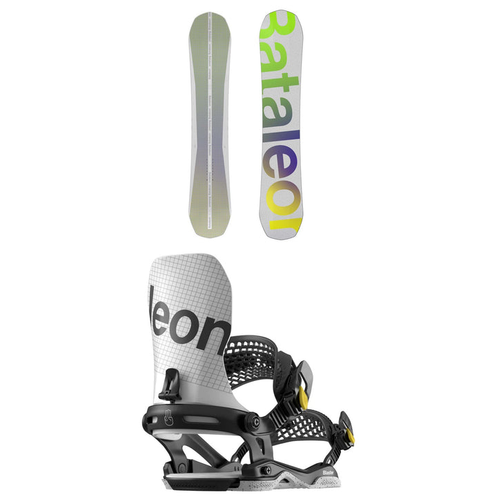 Bataleon Turbo Snowboard + Blaster Asymwrap Snowboard Bindings 2025