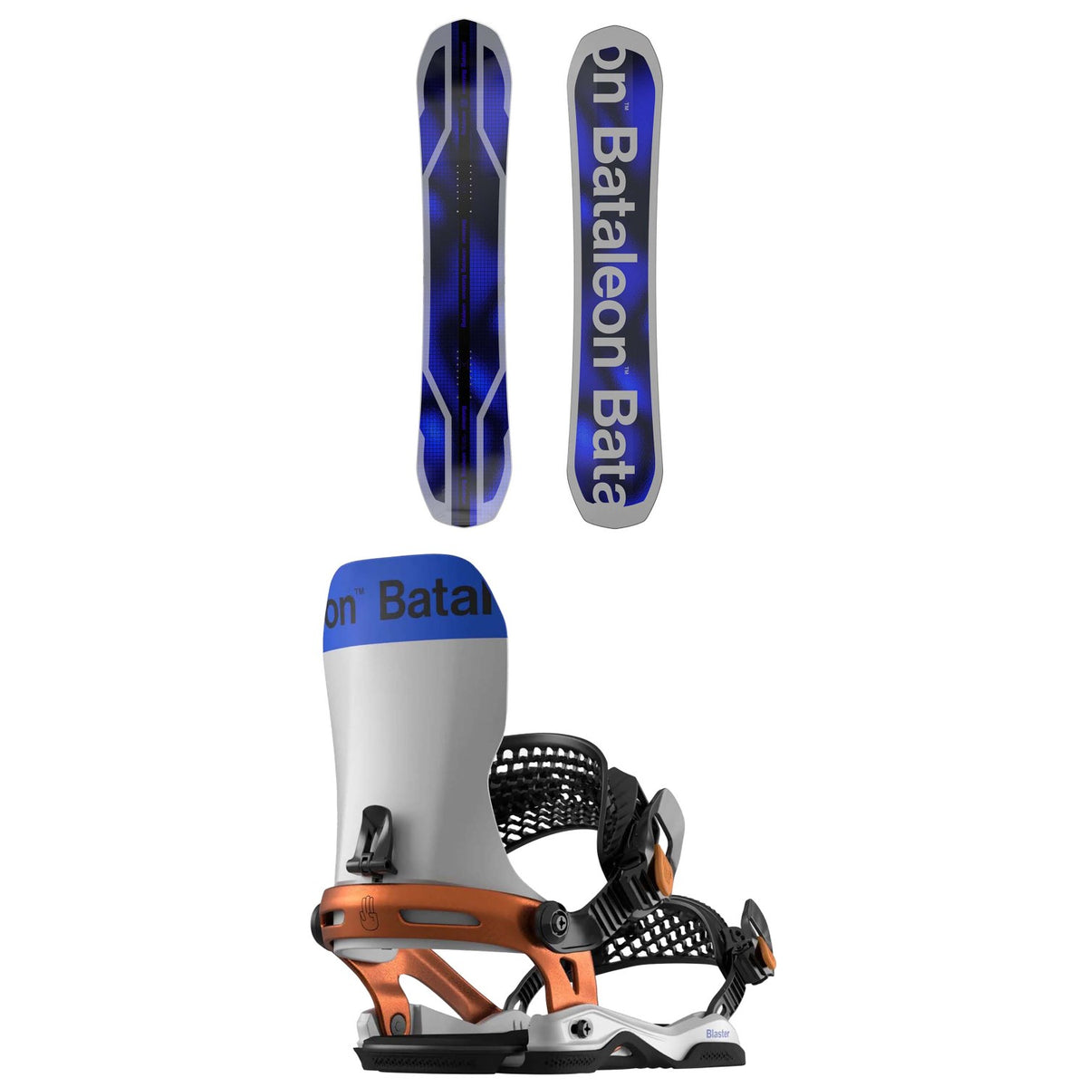 Bataleon Goliath Snowboard + Blaster Asymwrap Snowboard Bindings 2025