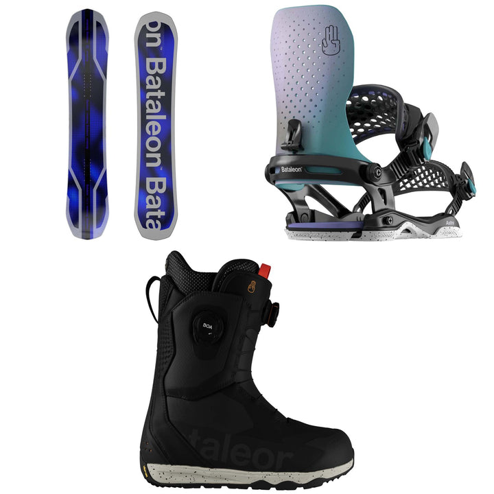 Bataleon Goliath Snowboard + Astro Asymwrap Snowboard Bindings + Acid BOA Snowboard Boots 2025