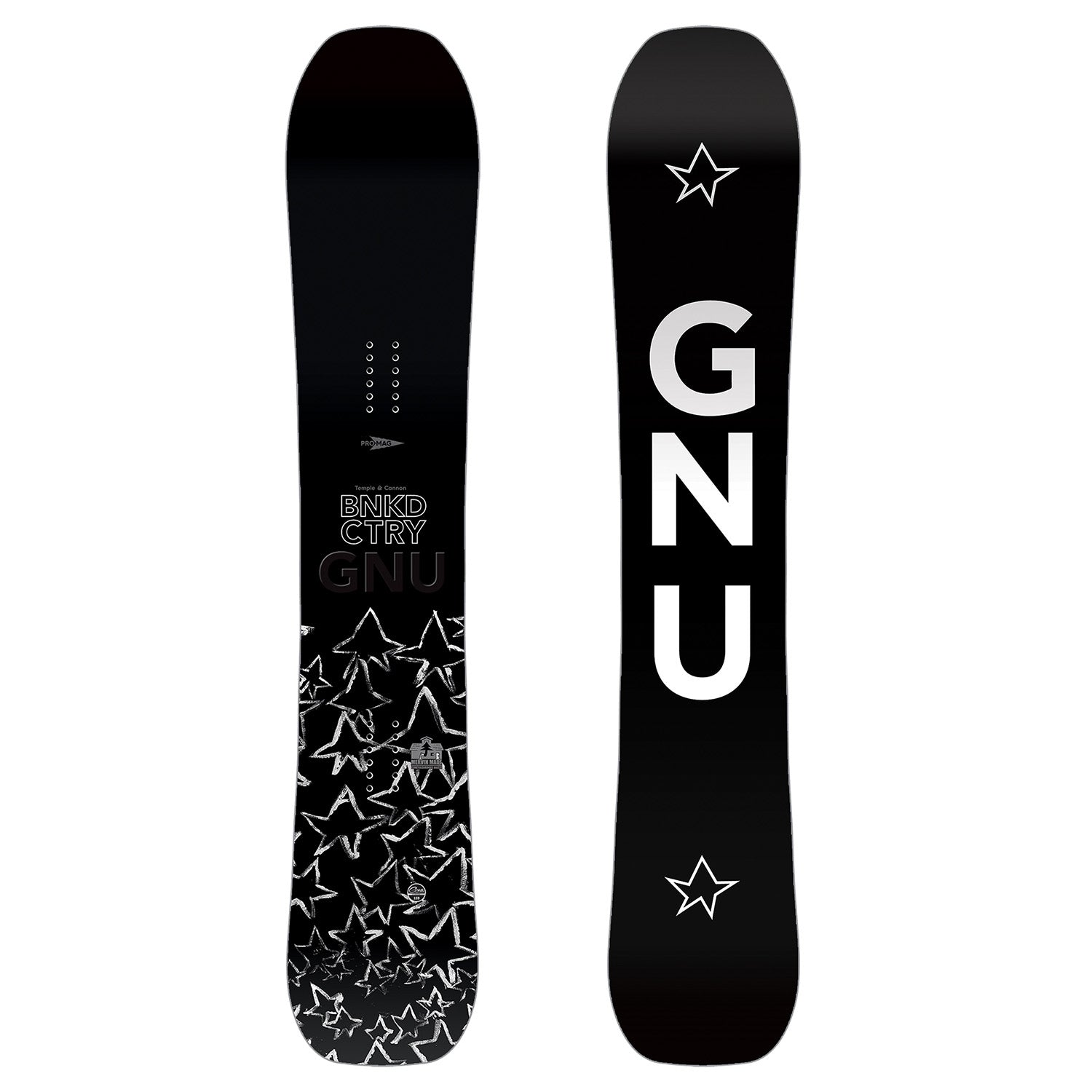 GNU Banked Country C3 Snowboard 2025 – evo