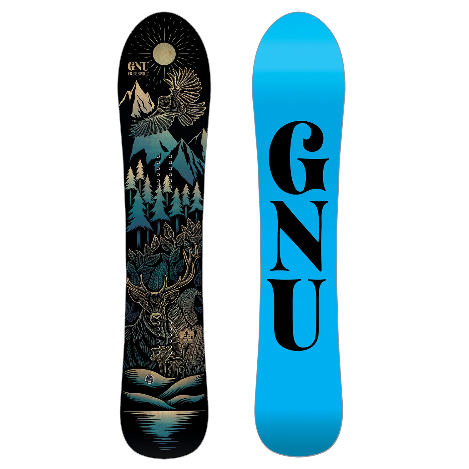 GNU Free Spirit C3 Snowboard - Women's 2025 – evo