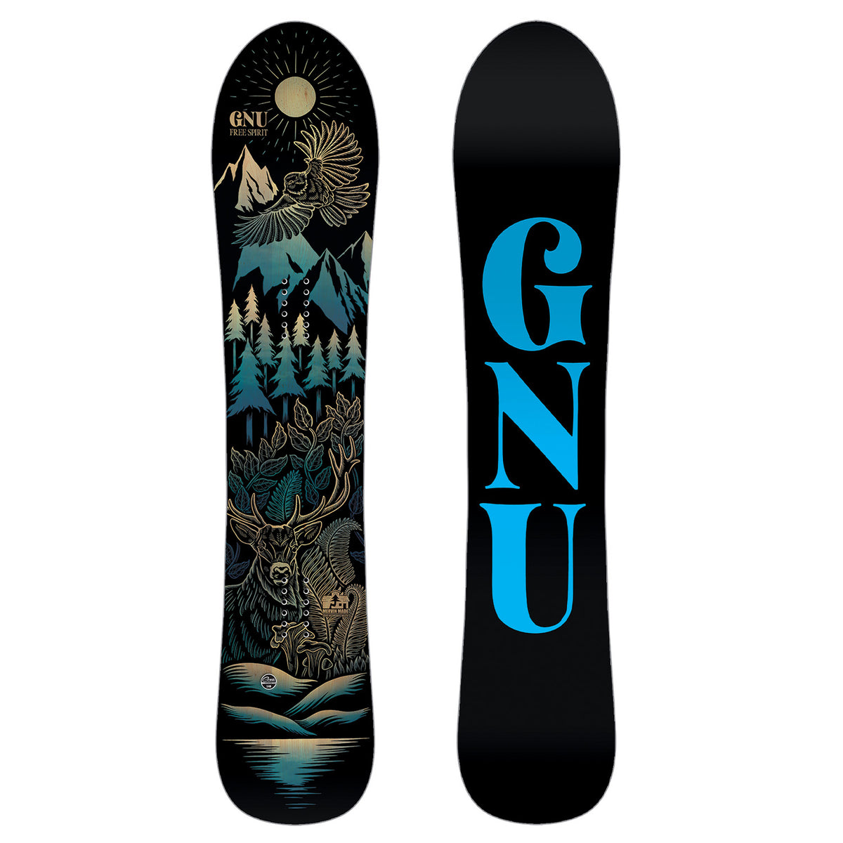 GNU Free Spirit C3 Snowboard - Women's 2025