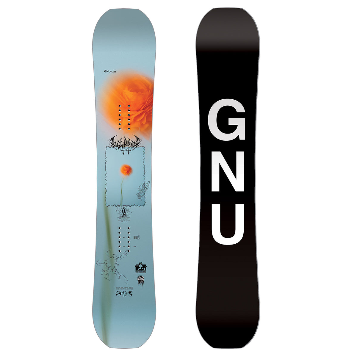 GNU Gloss C2E Snowboard - Women's 2025