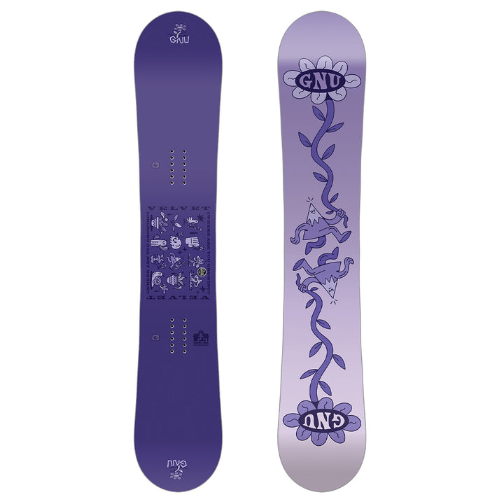 GNU Asym Velvet C2 Snowboard - Women's 2025