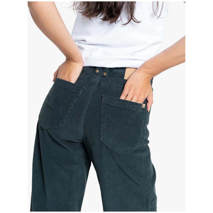 Thrills Holly Cord Pants - Women's Dark Jade