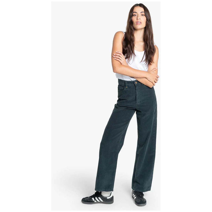 Thrills Holly Cord Pants - Women's Dark Jade