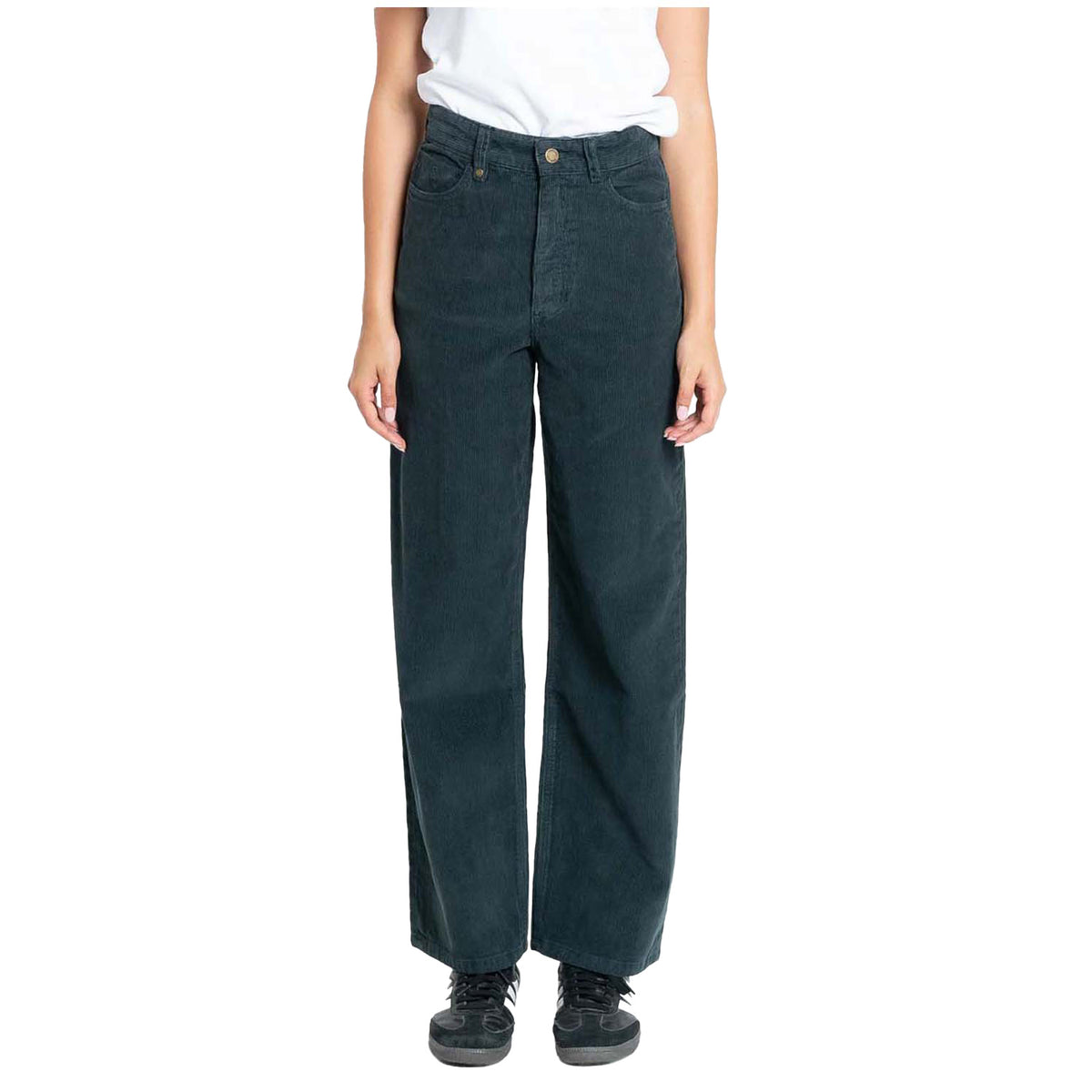 Thrills Holly Cord Pants - Women's Dark Jade