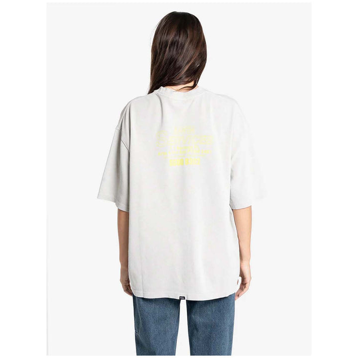 Thrills Earths Service Oversized T-Shirt - Women's Oyter Grey