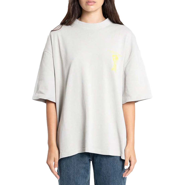 Thrills Earths Service Oversized T-Shirt - Women's Oyter Grey