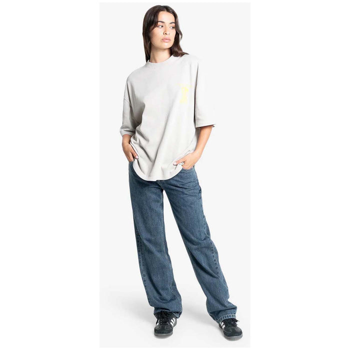 Thrills Earths Service Oversized T-Shirt - Women's Oyter Grey