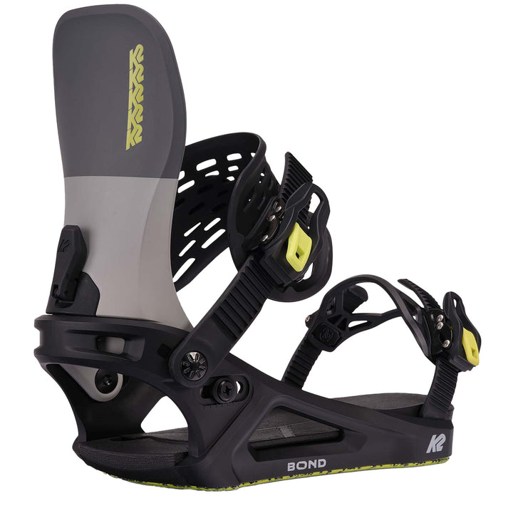 K2 Bond Snowboard Bindings 2025 Grey